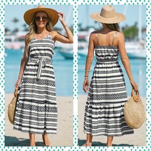 ☀️SALE GEO PRINT MAXI DRESS